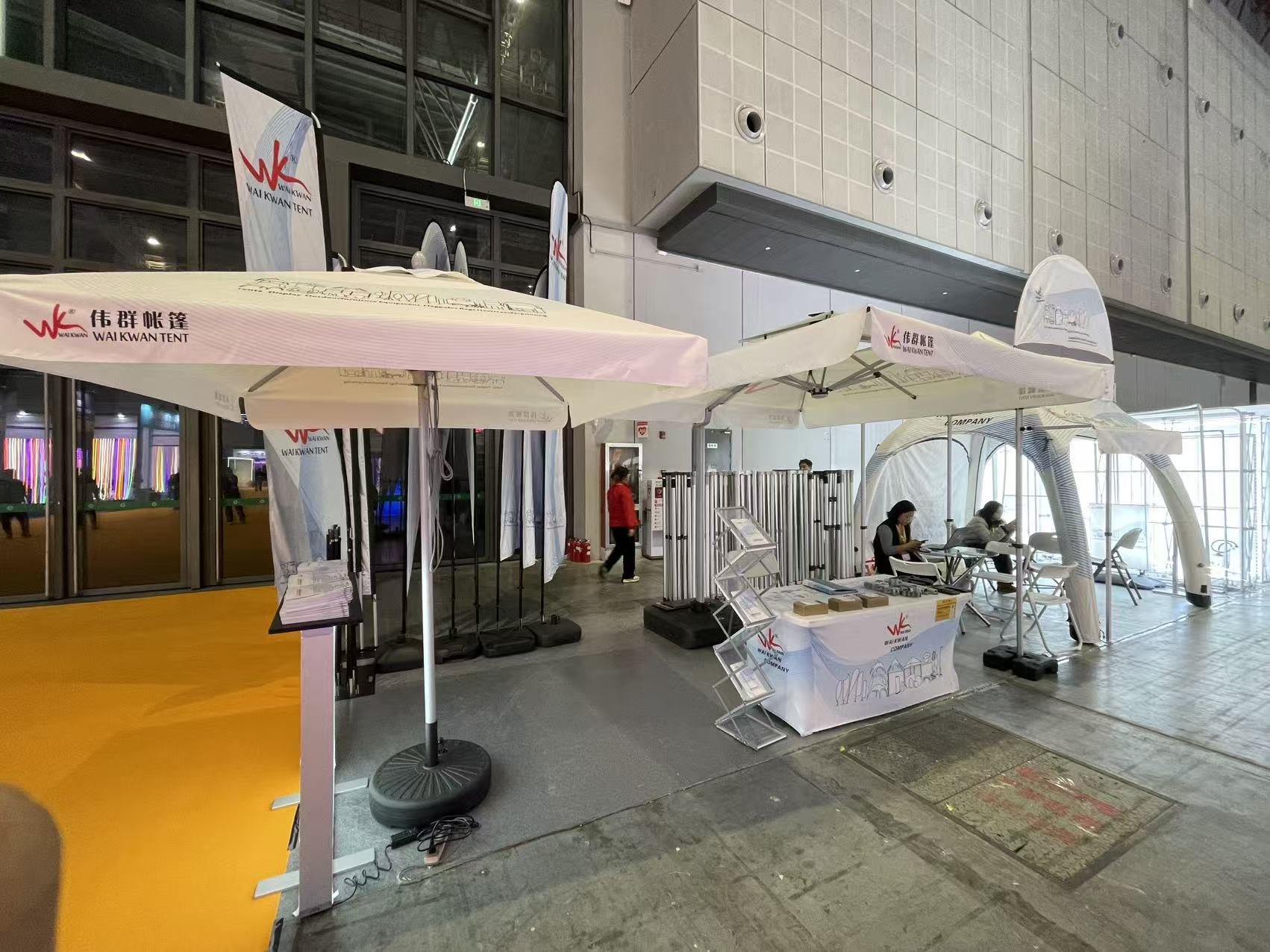 Wai Kwan Tent booth at APPPEXPO 2026 Shanghai