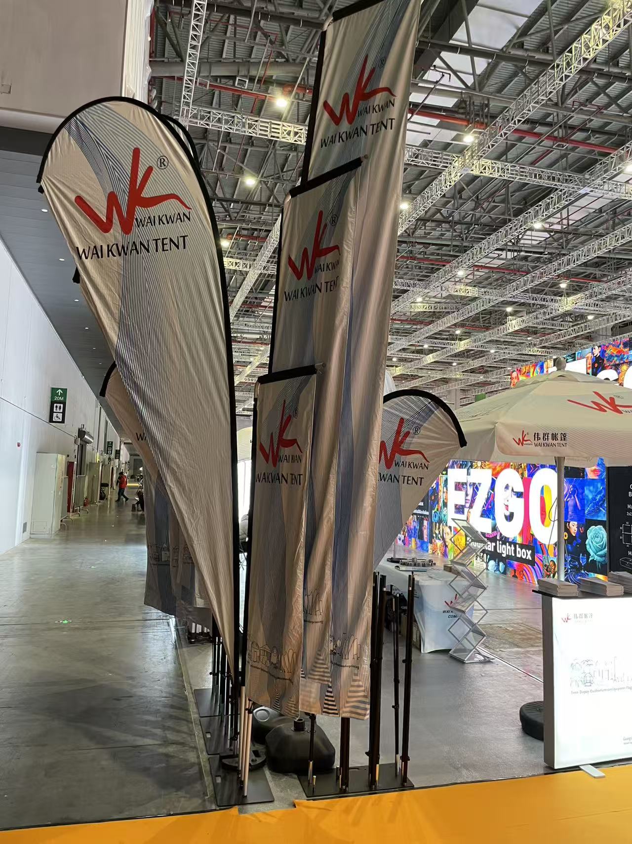 Commercial branding and outdoor advertising samples